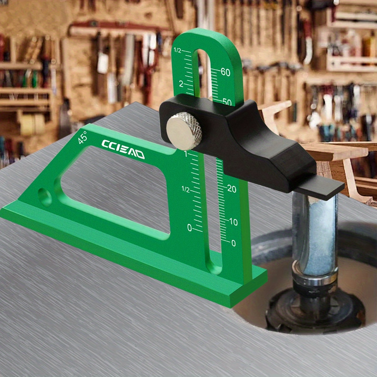 Power Tools Aldi - Измеритель высоты из алюминиевого сплава, глубиномер