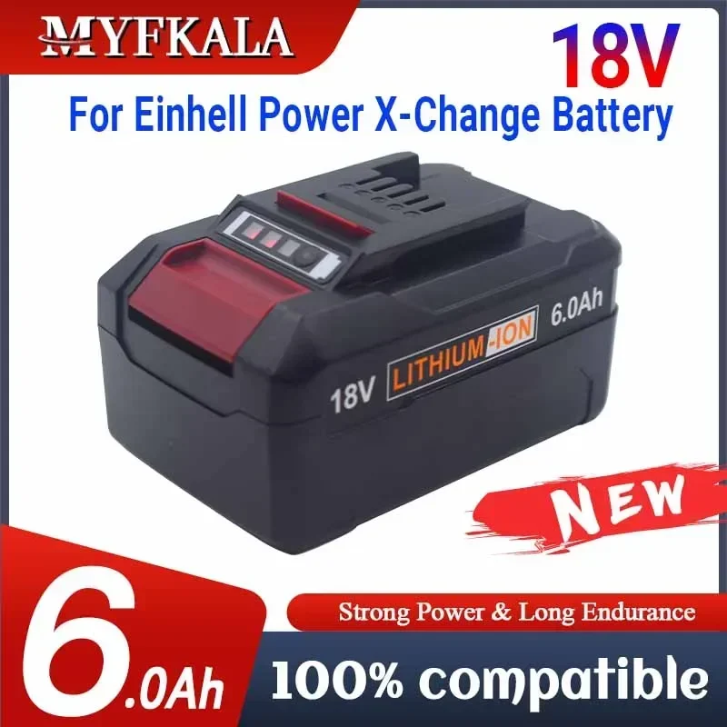 Power Xchange Tools - Сменный аккумулятор EIN18C2, 6000 мАч, литий-ионный