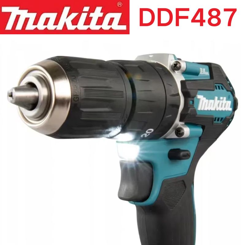 Power Tools Makita Set - Оригинальный Makita. Беспроводная ударная дрель-шуруповерт DDF487,