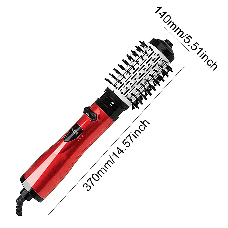 Power Tools Total - Набор для укладки волос 3-в-1: фен-щетка