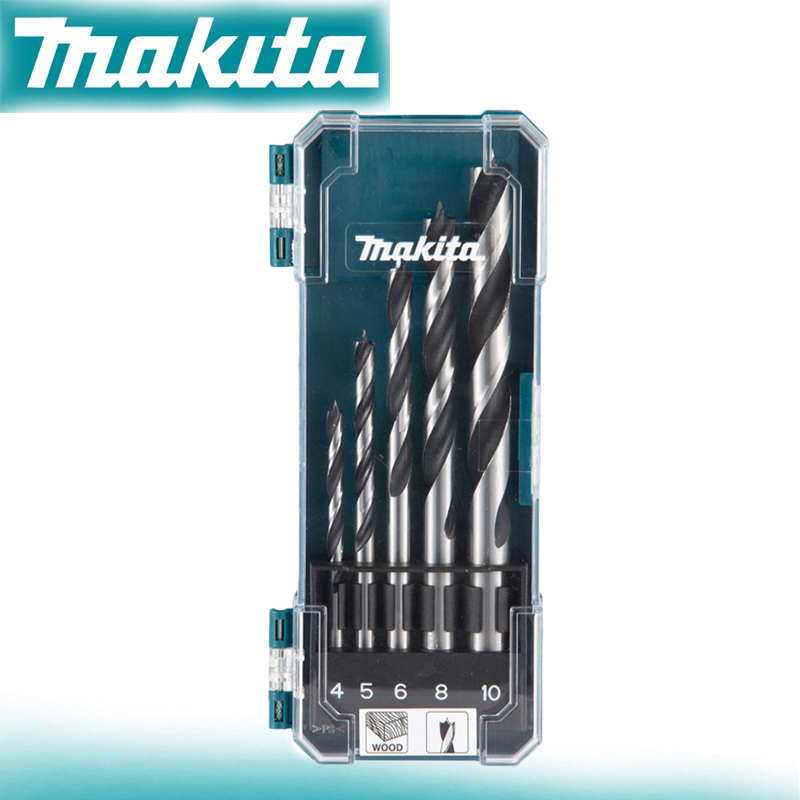 Power Tools Makita Set - Набор сверл по дереву Makita D-72861,