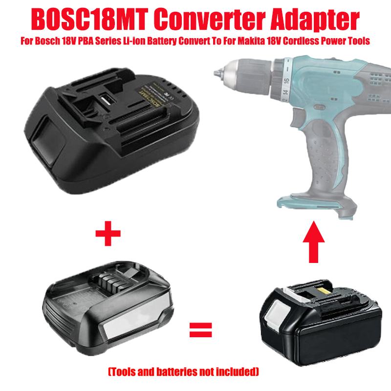 Power Tools Battery Adapter - Адаптер-переходник BOSC18MT для аккумуляторов серии Bosch