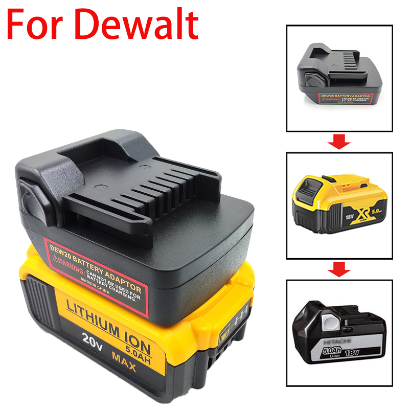 Power Tools Battery Adapter - Для литий-ионных аккумуляторов серии Dewalt 18