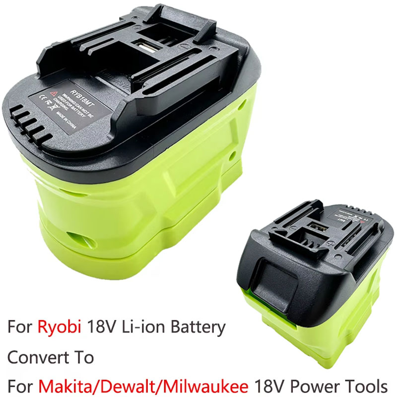 Power Tools Battery Adapter - Адаптер аккумулятора для литий-ионного аккумулятора Ryobi