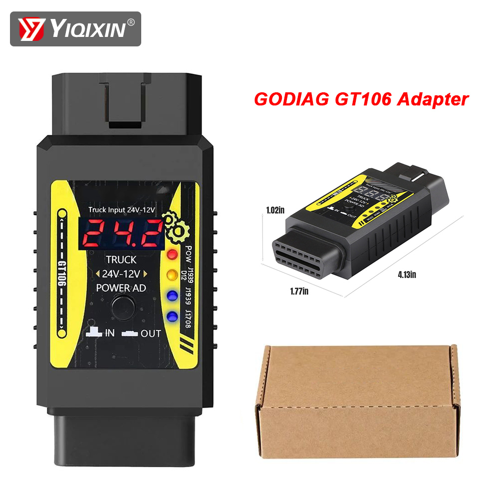 Power Tools Technician - Godiag GT106 Plus адаптер мощности для