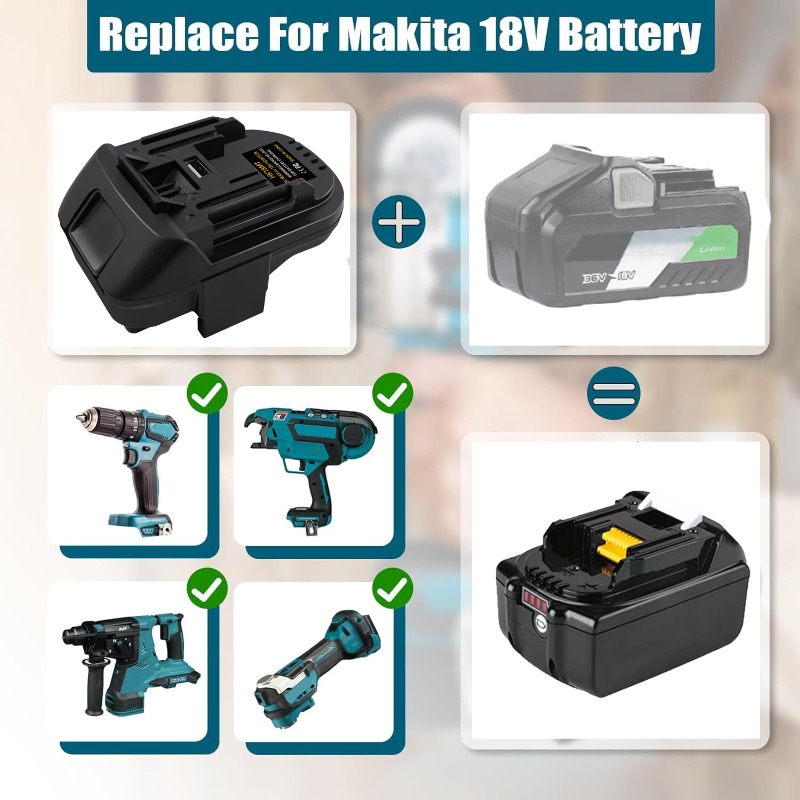 Адаптер для аккумуляторов ALAS – обзор и цена Power Tools Battery Adapter
