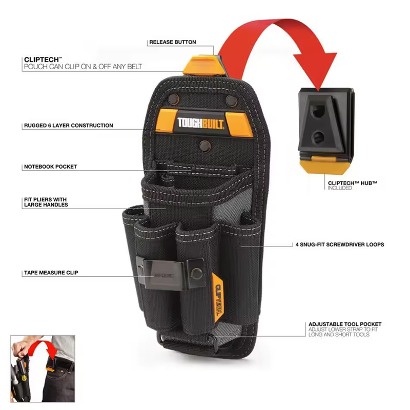 TOUGHBUILT TB-CT-36-L6 Техник  – обзор и цена Power Tools Technician
