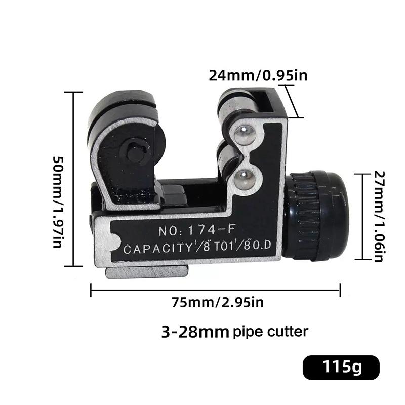 Труборез для мини-труб 1/8''-1 – обзор и цена Power Tools Aldi