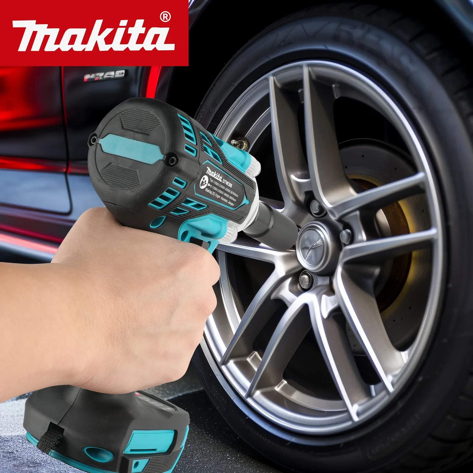 Бесщеточный ударный гайковерт  – обзор и цена Power Tools Makita Set