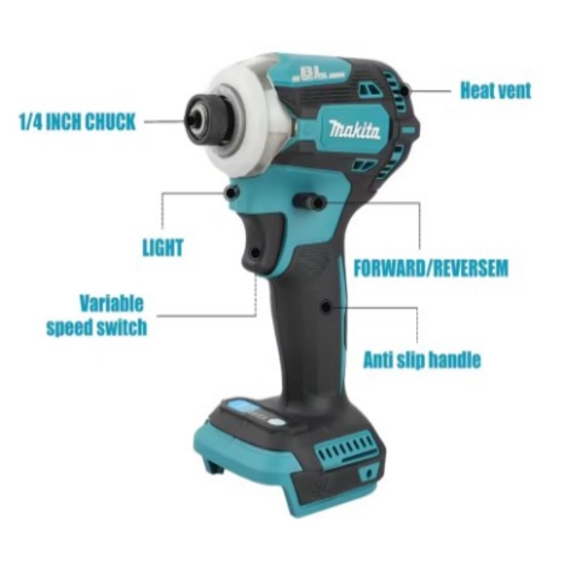 Аккумуляторный ударный шурупов – обзор и цена Power Tools Makita Set