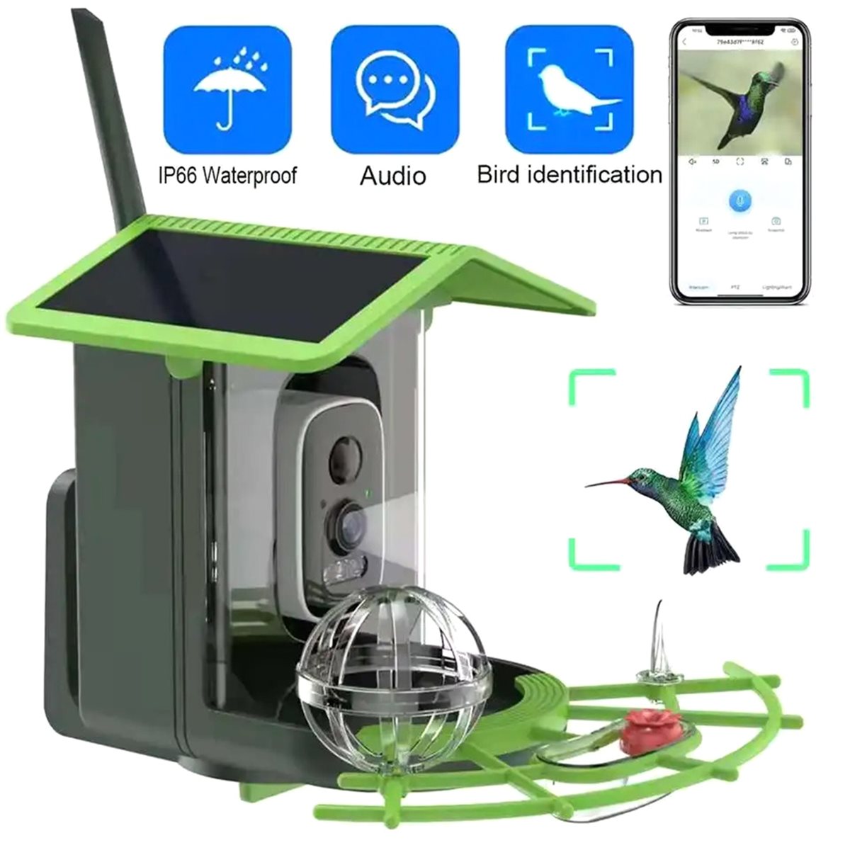 Умная камера-кормушка для птиц – обзор и цена Power Tools Ai