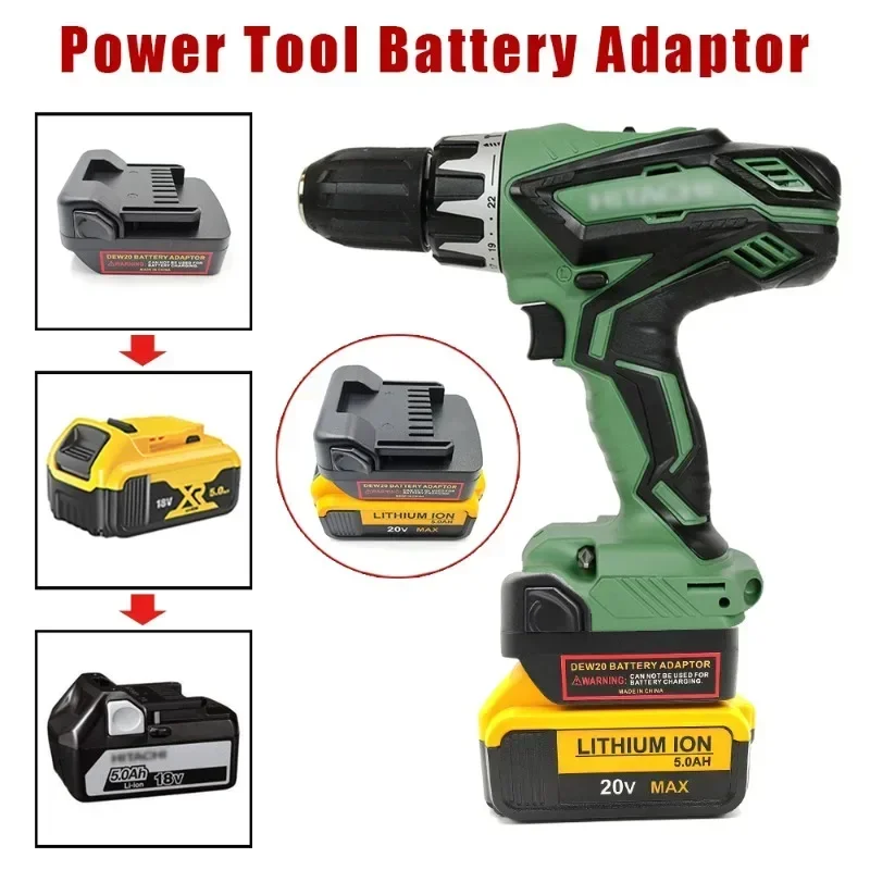 Для литий-ионных аккумуляторов – обзор и цена Power Tools Battery Adapter