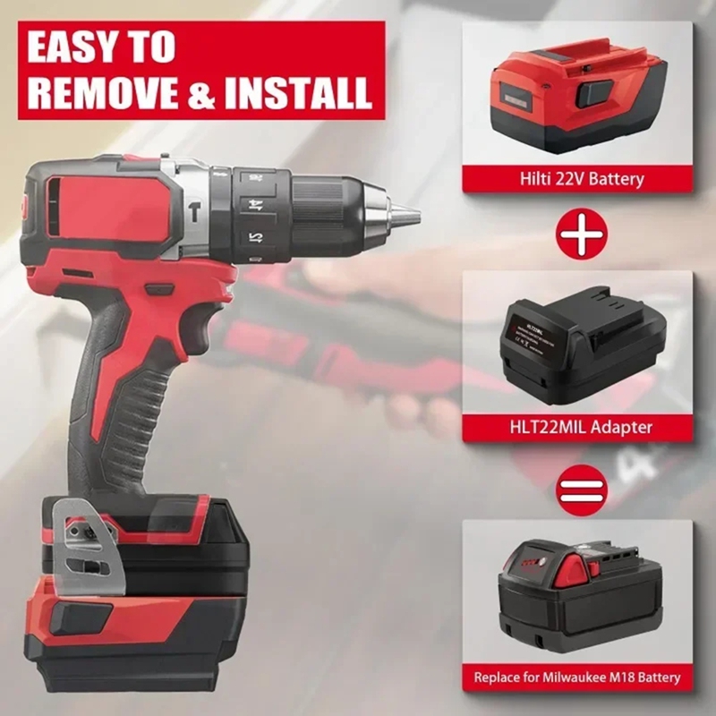 Адаптер для аккумуляторов 18В  – обзор и цена Power Tools Battery Adapter
